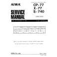 UNKNOWN S740 Manual de Servicio